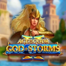 Age Of The Gods: God Of Storms 2 game by Playtech – logo hosted on Glorion Casino