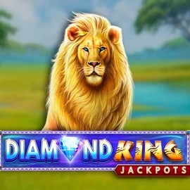 Diamond King Jackpots by SpinPlay Games, showcased at glorioni.it – game logo