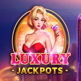 Luxury Jackpots online game logo by Triple Cherry on glorioni.it