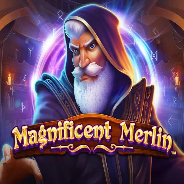 Official Slots logo: Magnificent Merlin by Greentube at Glorion Casino