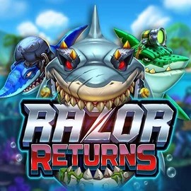 Razor Returns logo – Slots by Push Gaming at Glorion Casino